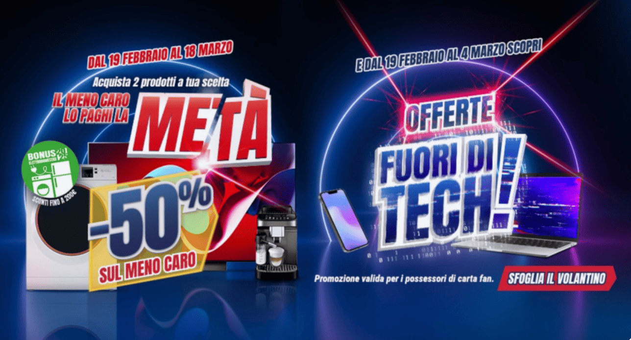 Il meno caro lo paghi la metà - Trony