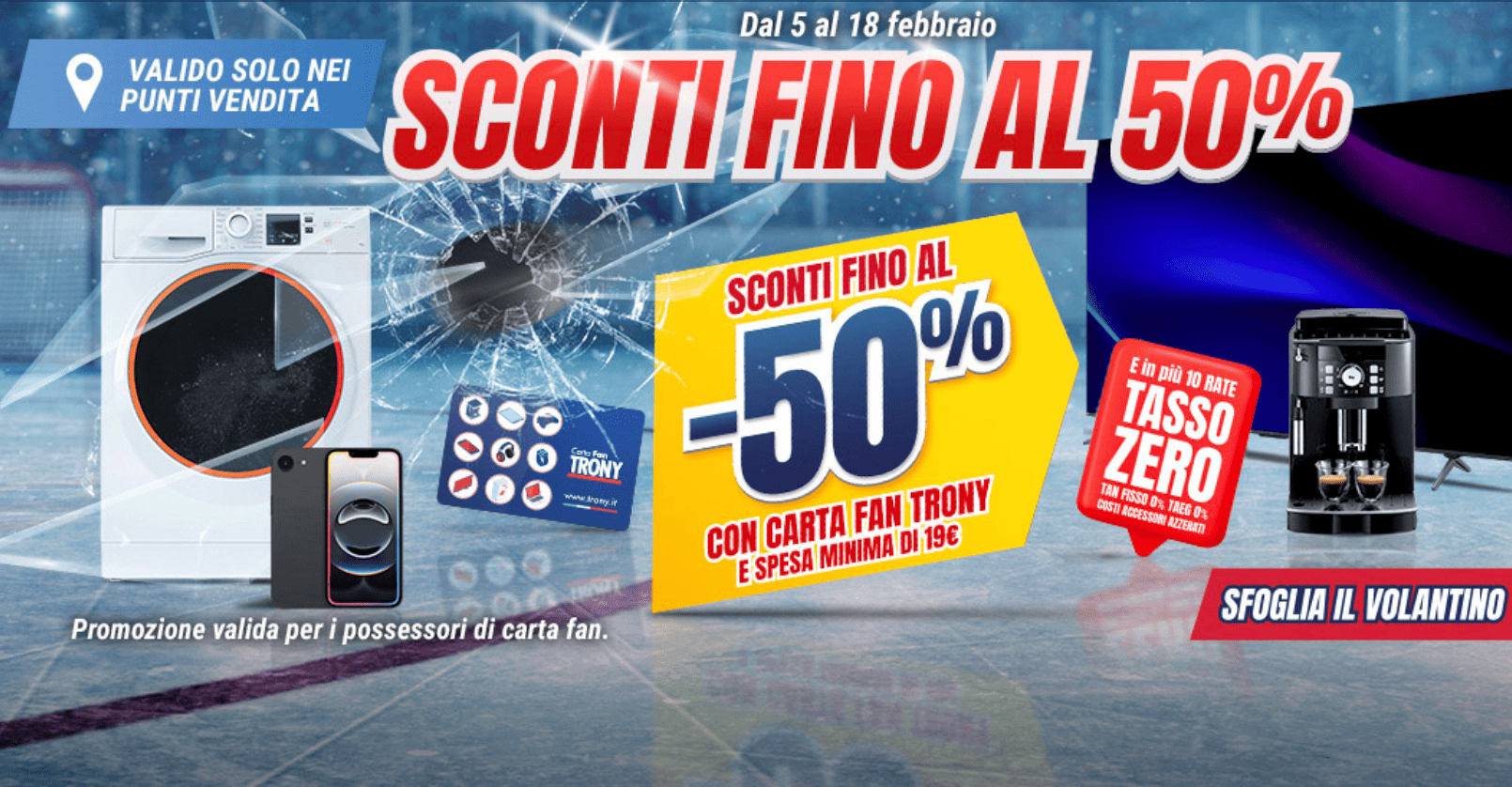 sconti fino al 50% - trony
